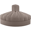 Meridian Furniture Rummi Taupe Velvet Performance Fabric Reverse Corner