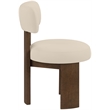 Meridian Furniture Atelier Beige Vegan Leather Dining Chair (Set of 2)