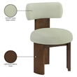 Meridian Furniture Atelier Mint Vegan Leather Dining Chair (Set of 2)