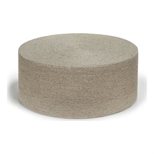Meridian Furniture Meadow Natural Jute Coffee Table
