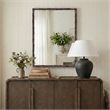 Meridian Furniture Hammer Brown Iron Mirror