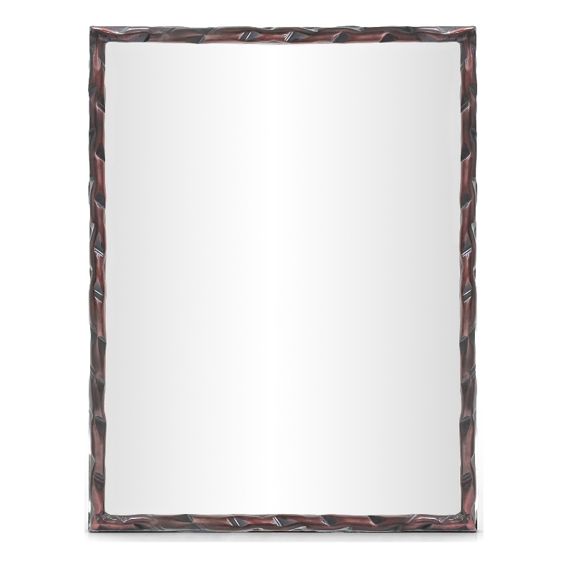 Meridian Furniture Hammer Brown Iron Mirror