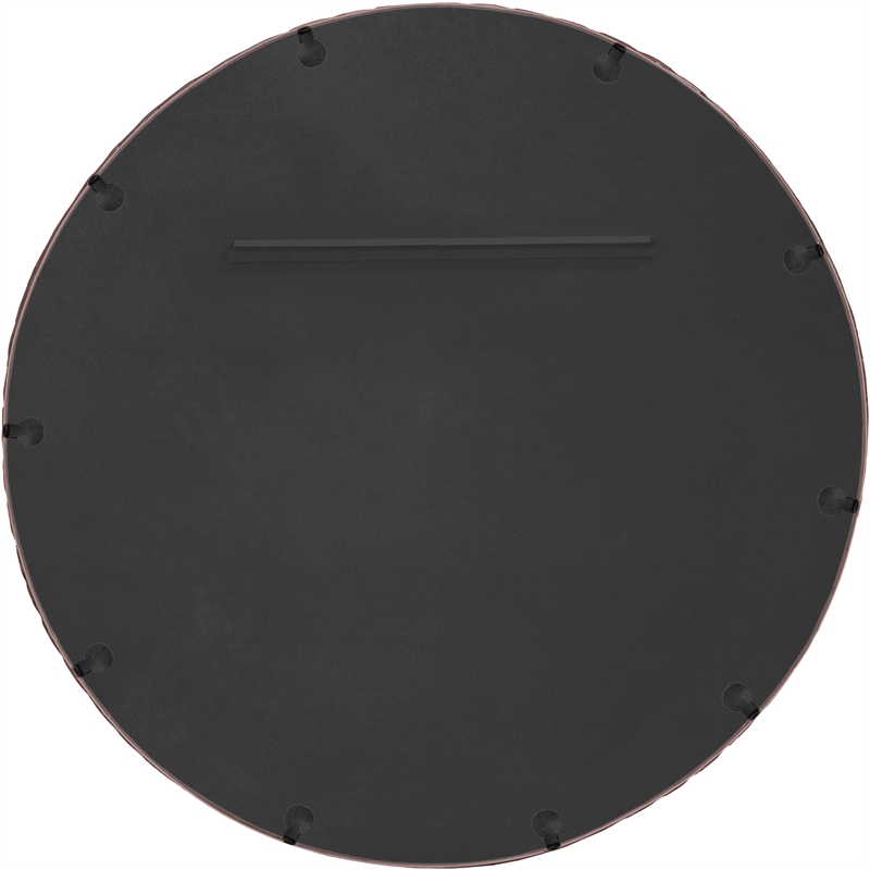 Meridian Furniture Hammer Brown Iron Mirror