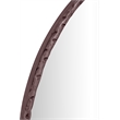 Meridian Furniture Hammer Brown Iron Mirror