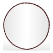 Meridian Furniture Hammer Brown Iron Mirror