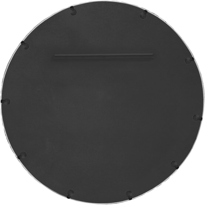 Meridian Furniture Hammer Silver Iron Mirror