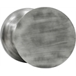 Meridian Furniture Boulder Silver Iron Coffee Table