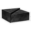 Meridian Furniture Zani Black Iron Coffee Table
