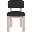 Meridian Furniture Paloma Black Vegan Leather Dining Chair (Set of 2)