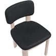 Meridian Furniture Paloma Black Vegan Leather Dining Chair (Set of 2)