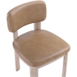 Meridian Furniture Paloma Tan Vegan Leather Dining Chair (Set of 2)