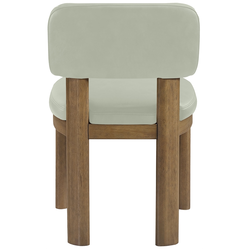 Meridian Furniture Paloma Mint Vegan Leather Dining Chair (Set of 2)
