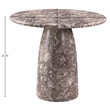 Meridian Furniture Cosenza Brown Concrete Indoor/Outdoor Bar Table