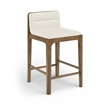 Meridian Furniture Ellis Cream Vegan Leather Counter Stool (Set of 2)