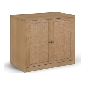 Meridian Furniture Vero Natural Solid Wood And Oak Veneer Sideboard/Buffet