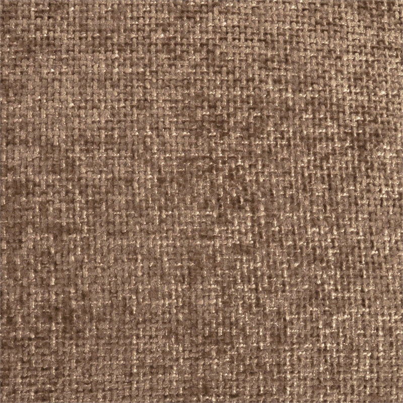 Meridian Furniture Bale Brown Chenille Fabric Upholstered Modular Armless Chair