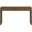 Meridian Furniture Avro Brown Solid Wood And Oak Veneer Console / Desk