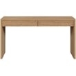 Meridian Furniture Avro Natural Solid Wood And Oak Veneer Console / Desk