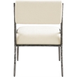 Meridian Furniture Bastille Cream Chenille Fabric Dining Side Chair (Set of 2)