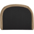 Meridian Furniture Celine Beige Velvet Upholstered Twin Bed