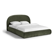 Meridian Furniture Celine Green Velvet Upholstered Full Bed