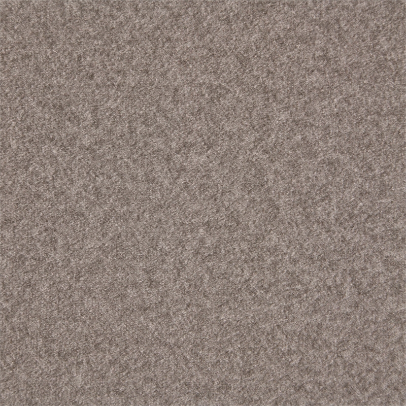 Meridian Furniture Gatsby Taupe Mohair Velvet Upholstered Twin Trundle Bed