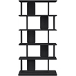 Meridian Furniture Nexa Black Solid Wood Bookcase