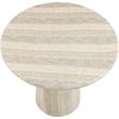 Meridian Furniture Cosenza Travertine Concrete Indoor/Outdoor Counter High Table