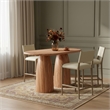 Meridian Furniture Cosenza Natural Concrete Indoor/Outdoor Counter Height Table