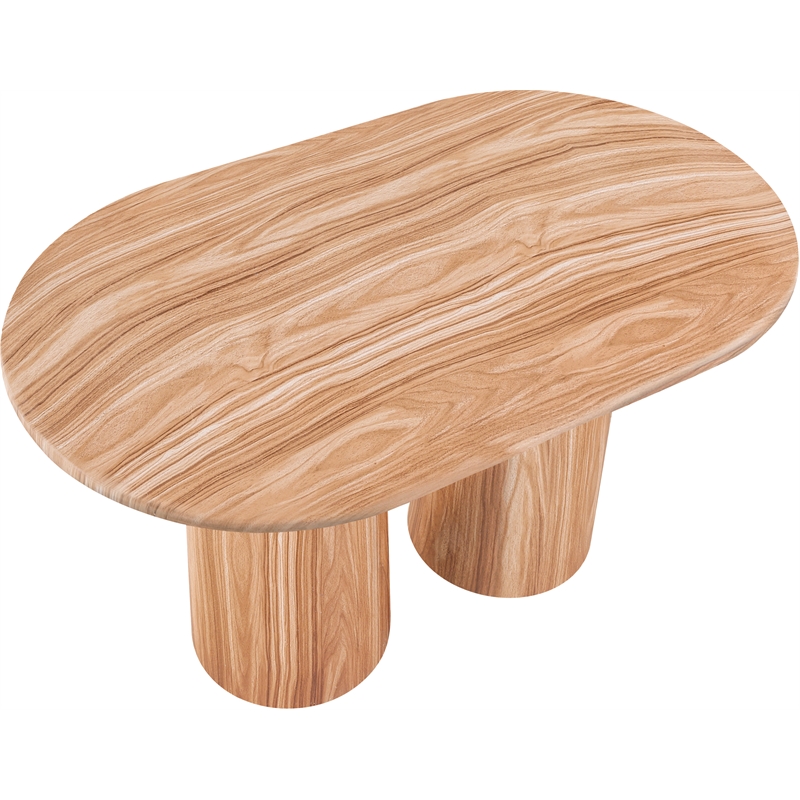 Meridian Furniture Cosenza Natural Concrete Indoor/Outdoor Counter Height Table