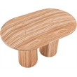Meridian Furniture Cosenza Natural Concrete Indoor/Outdoor Counter Height Table