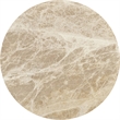 Meridian Furniture Elvira Beige / Brown Marble And Mango Wood Coffee Table