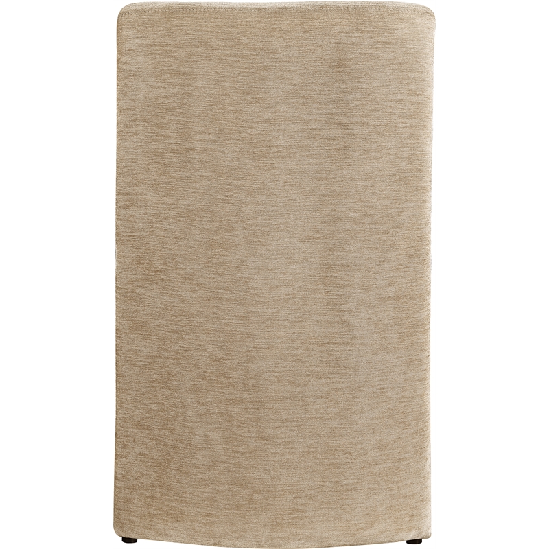 Meridian Furniture Slique Beige Performance Fabric Dining Chair (Set of 2)