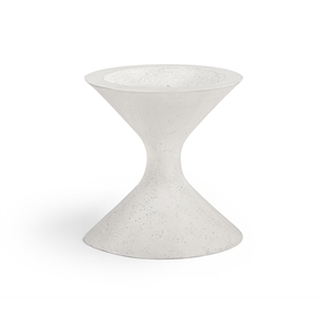 Meridian Furniture Vessa Cream Indoor / Outdoor Concrete Planter