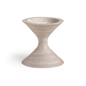 Meridian Furniture Vessa Travertine Indoor / Outdoor Concrete Planter