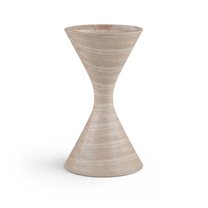 Meridian Furniture Vessa Travertine Indoor / Outdoor Concrete Planter