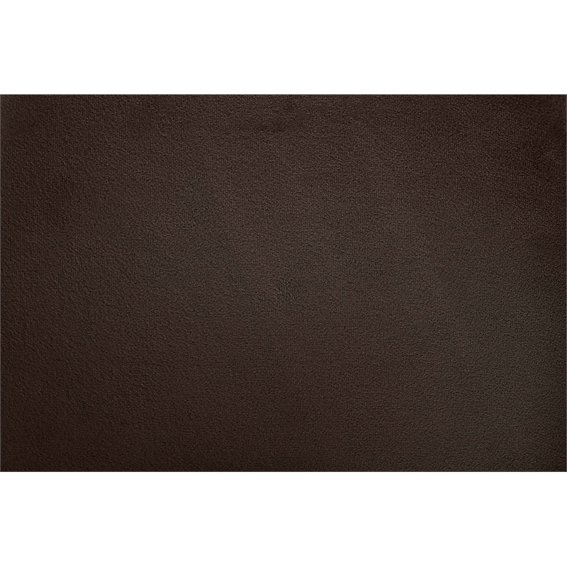 Meridian Furniture Orin Brown Velvet Performance Fabric Modular Ottoman