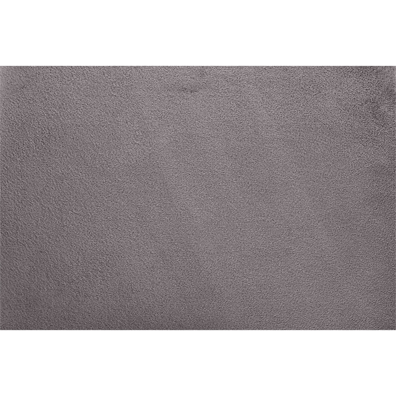 Meridian Furniture Orin Taupe Velvet Performance Fabric Modular Ottoman