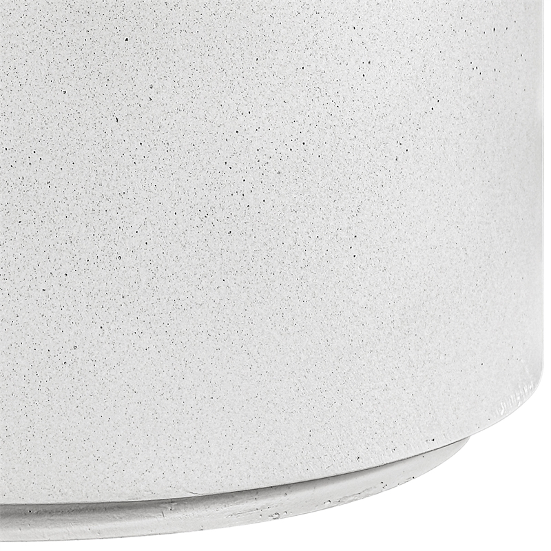 Meridian Furniture Imperia White Concrete Indoor/Outdoor Coffee Table