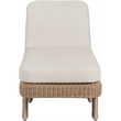 Meridian Furniture Sandbay Beige Water Resist Fabric Patio Lounge Chair