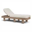 Meridian Furniture Sandbay Beige Water Resist Fabric Patio Lounge Chair