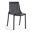 Meridian Furniture Marilla Black Polypropylene Patio Dining Chair (Set of 4)