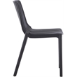 Meridian Furniture Marilla Black Polypropylene Patio Dining Chair (Set of 4)