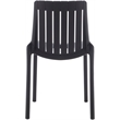 Meridian Furniture Marilla Black Polypropylene Patio Dining Chair (Set of 4)