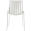 Meridian Furniture Marilla White Polypropylene Patio Dining Chair (Set of 4)