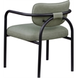 Meridian Furniture Serava Green Vegan Leather Dining Chair (Set of 2)