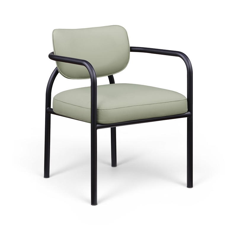 Meridian Furniture Serava Mint Vegan Leather Dining Chair (Set of 2)