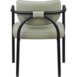 Meridian Furniture Serava Mint Vegan Leather Dining Chair (Set of 2)