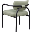 Meridian Furniture Serava Mint Vegan Leather Dining Chair (Set of 2)