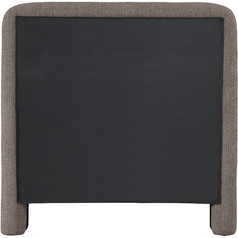 Meridian Furniture Baylor Brown Fabric With Interwoven Chenille Twin Bed